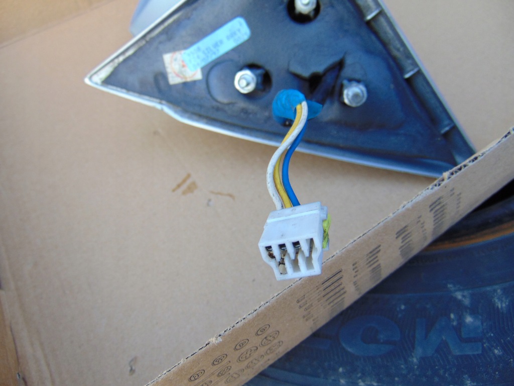 фото №10, Зеркало правое mitsubishi eclipse ii 2g 3pin eu