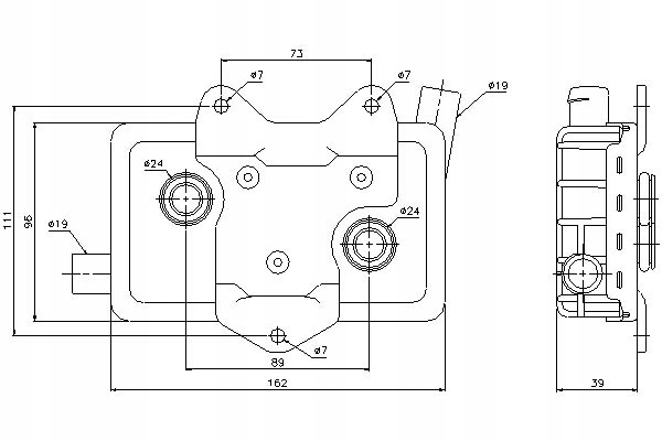 фото №12, Радиатор масла nissens 90618