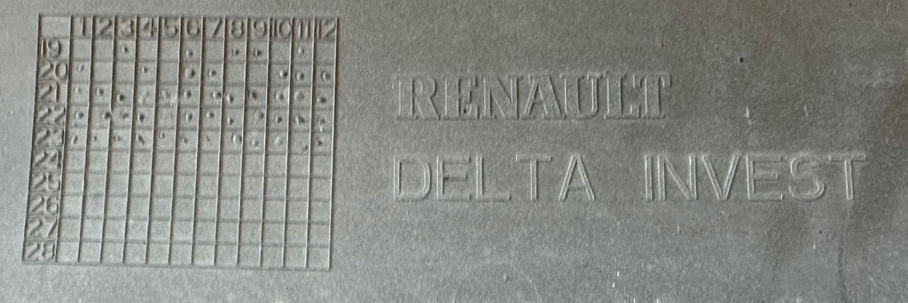 фото №11, Dacia sandero iii stepway спойлер молдинг бампера задняя 850701402r