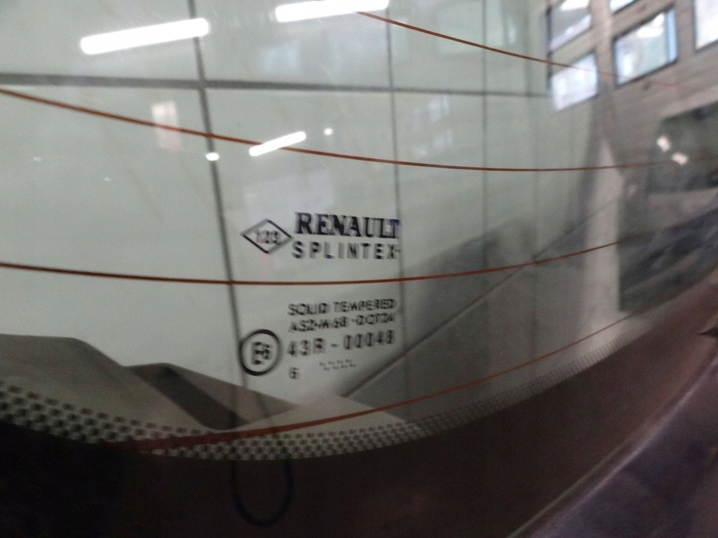 фото №6, Renault scenic ii 2006 lift крышка багажника багажника задняя задняя цвет teb66