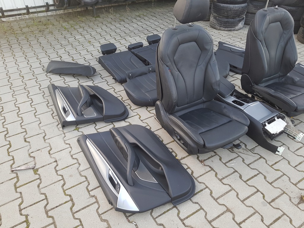 фото №8, Bmw 5 g30 сиденья заднее сиденье обшивки m-pakiet