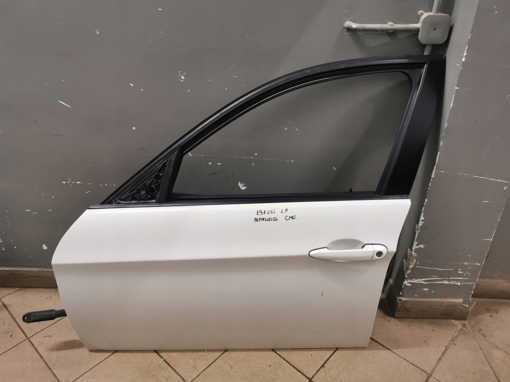 фото №1, Двері лівий перед bmw seria 3 e91 lci alpinweiss