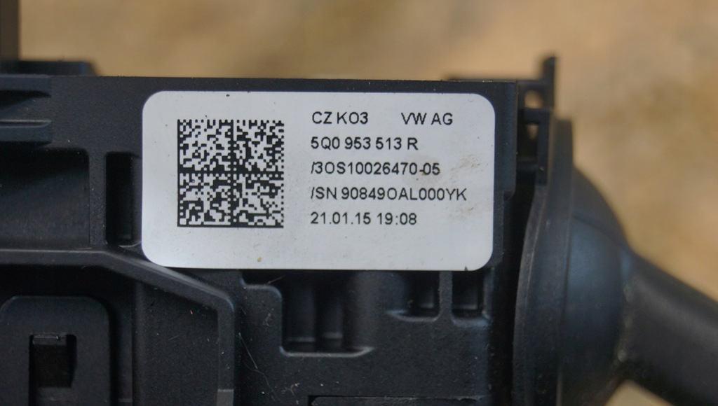 фото №10, Переключатель комбинированный лента skoda octavia iii 5q0953507df