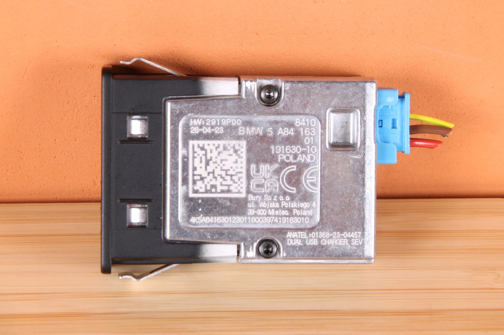 фото №6, Bmw x5 g05 x6 g06 x7 g07 lci подвійний роз'єм port usb 5a84163