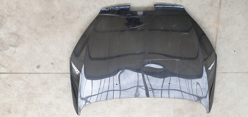 фото №1, Peugeot 407 капот перед czarna