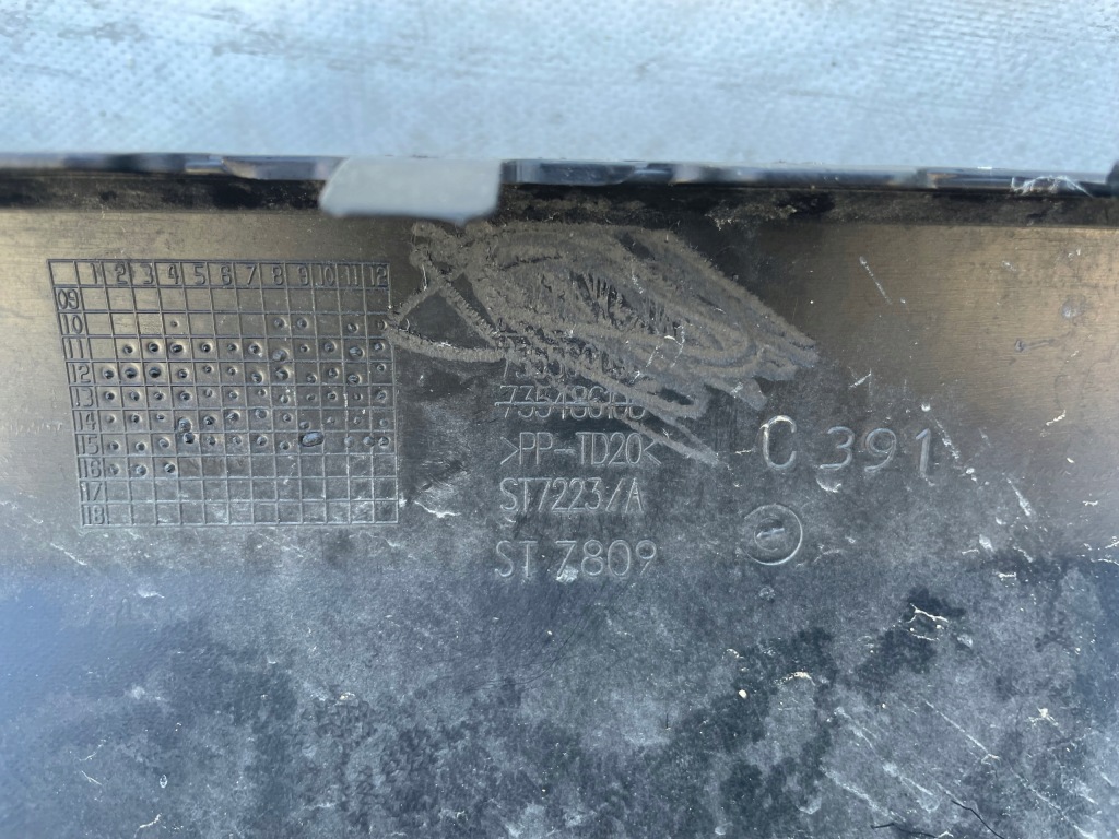 фото №9, Lancia ypsilon iii 11- накладка бампера задняя org