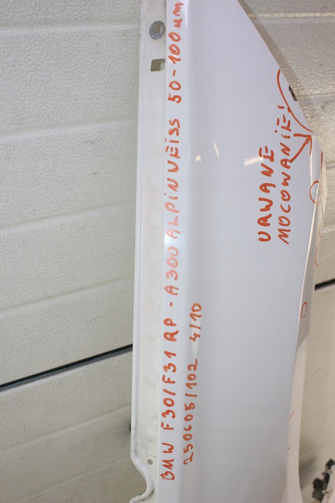 фото №7, Крыло правый перед bmw f30 f31 a300 alpinweiss