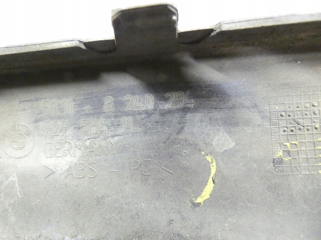 фото №8, Bmw e65 e66 молдинг бампера права правий перед pod pdc przed liftem