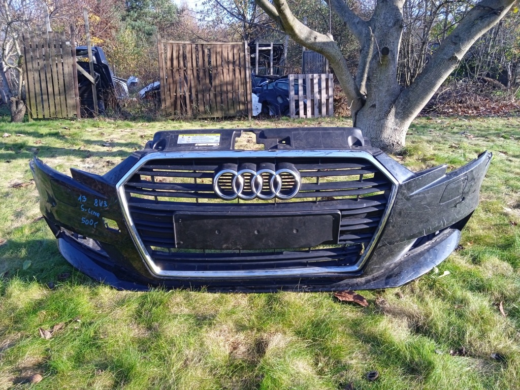 фото №1, Audi a3 8v бампер передній s-line
