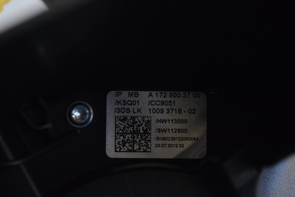 фото №5, Mercedes slk переключатель поворотники дворник r172 2012 rhd