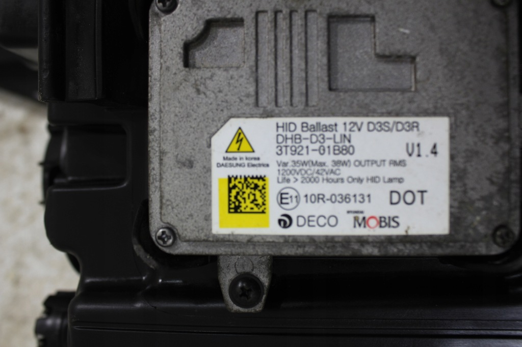 фото №13, Hyundai santa fe iii лампа ксенон права перед 2w92r-dm001