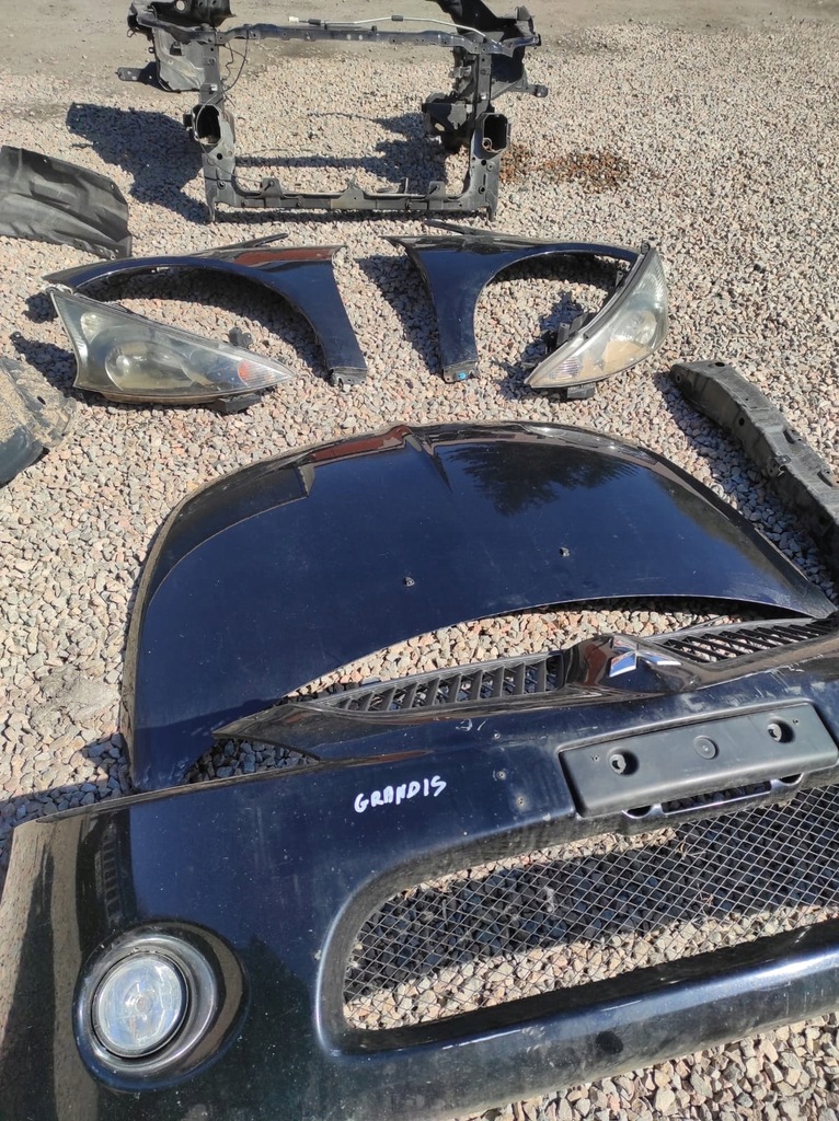 фото №1, Перед mitsubishi grandis капот бампер 2.0did pas