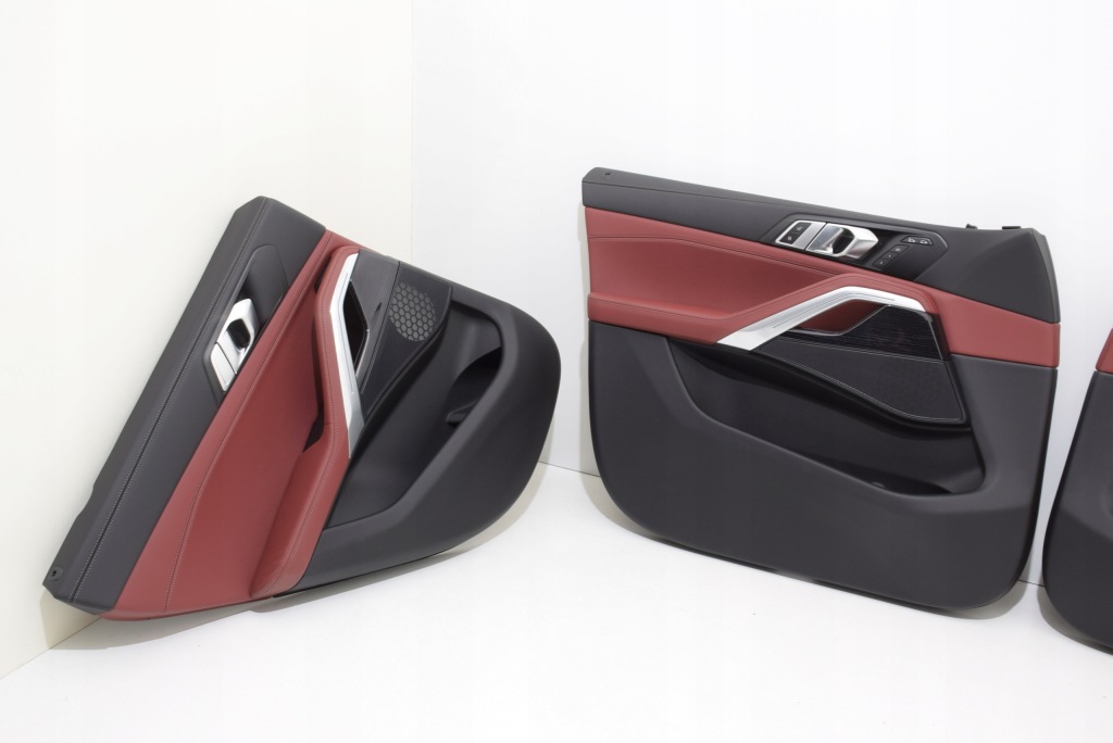 фото №15, Bmw x6 g06 lci сидіння m-pakiet заднє сидіння оббивка sensafin пам'ять підігрів