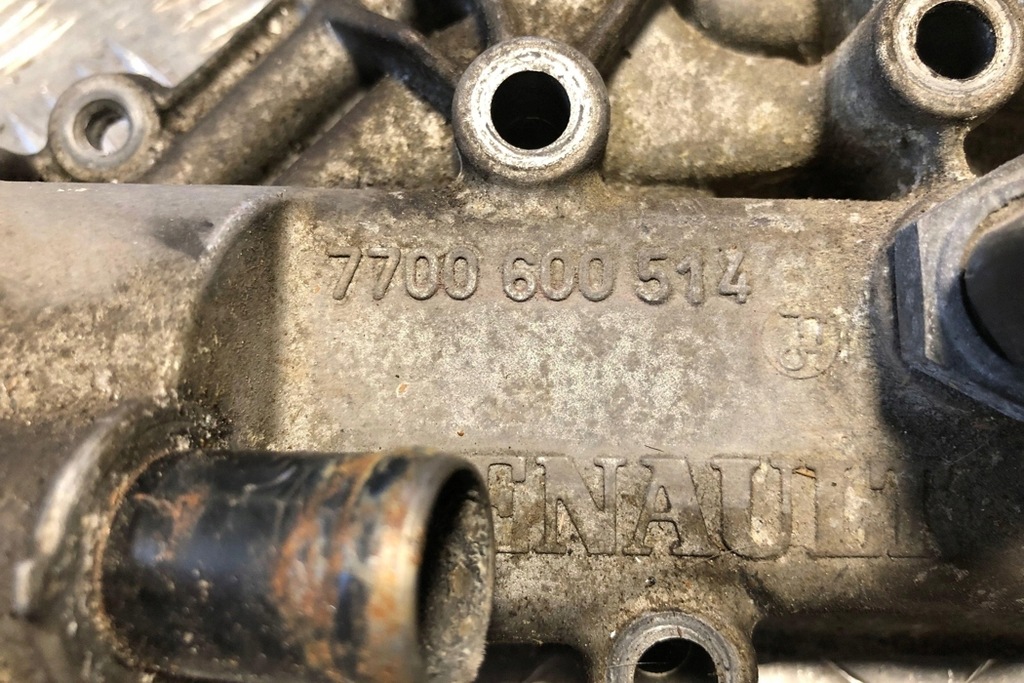 фото №8, Труба охлаждение renault megane scenic ja0/1_ 7700600514 1.9l дизель 69kw