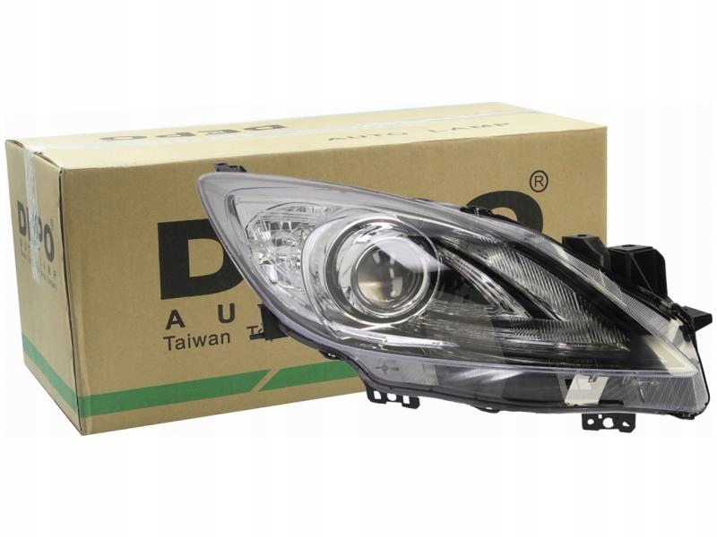 фото №1, Лампа фара правый mazda 3 ii 08-12