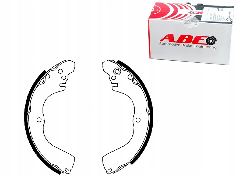 фото №1, Abe тормозные колодки тормозные mitsubishi grandis outlander