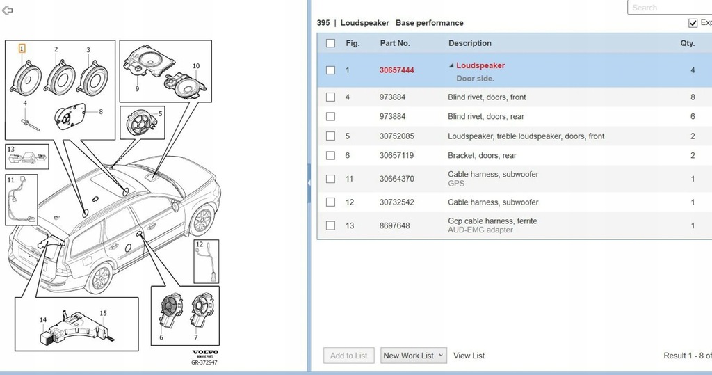 фото №6, Volvo v50 2008 динаміки