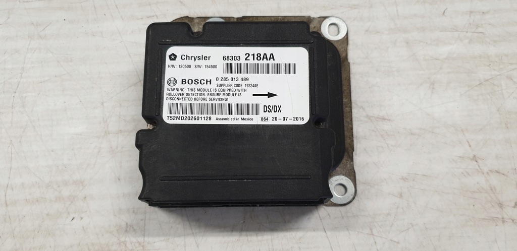 фото №1, Dodge ram 1500 iv датчик модуль блок управления подушек подушка безопасности демонтаж 13-19r