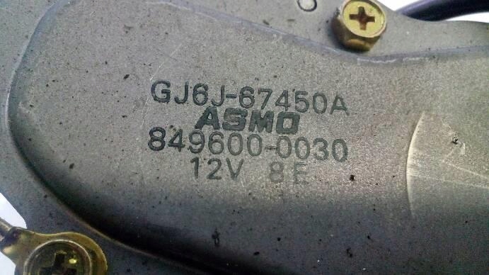 фото №8, Моторчик двірники задня mazda 6 849600-0030