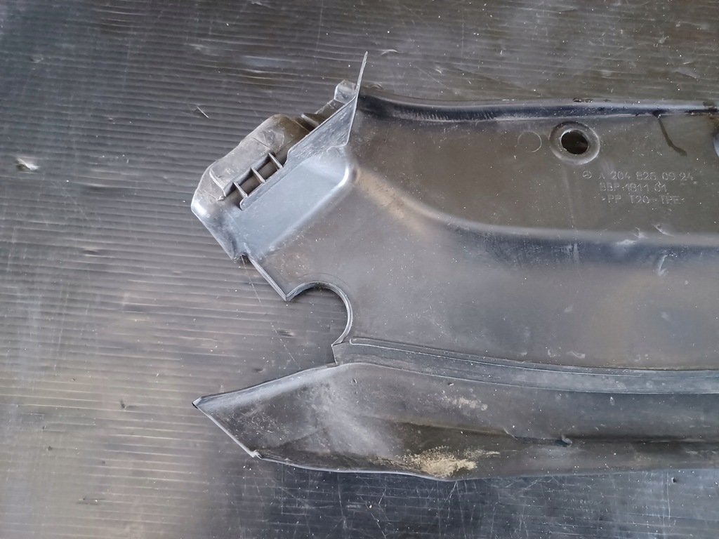 фото №8, Накладка захист поперечина передній лампи ліва mercedes glk x204 a2048260924