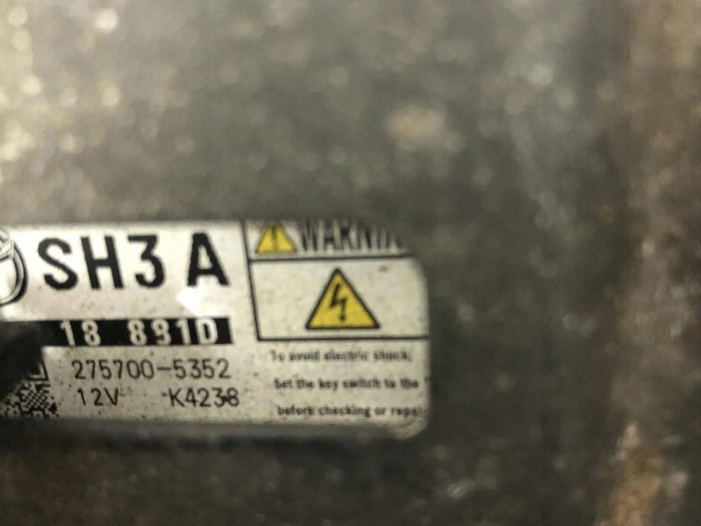 фото №12, Бортовой компьютер двигателя sh3a18881d mazda 6 gj 2.2