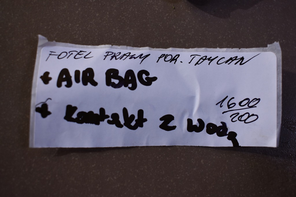 фото №6, Сиденье каркас правый передний + подушка безопасности porsche taycan 1