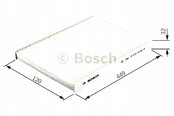 фото №1, Bosch фильтр кабины mini cooper 06- clubman