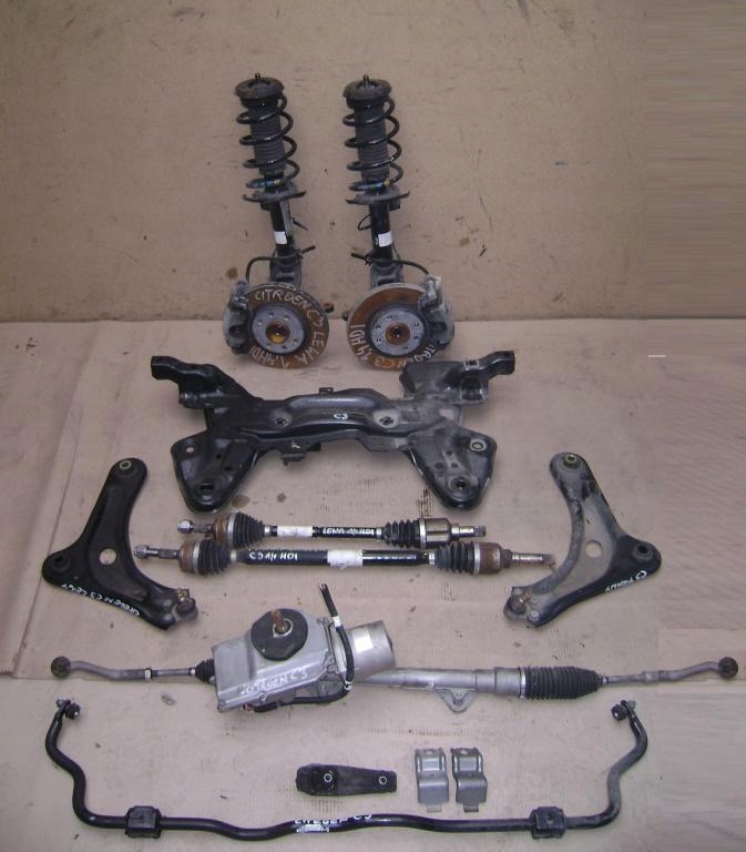 фото №1, Поворотный кулак ступица перед citroen c3 ii 09- hdi