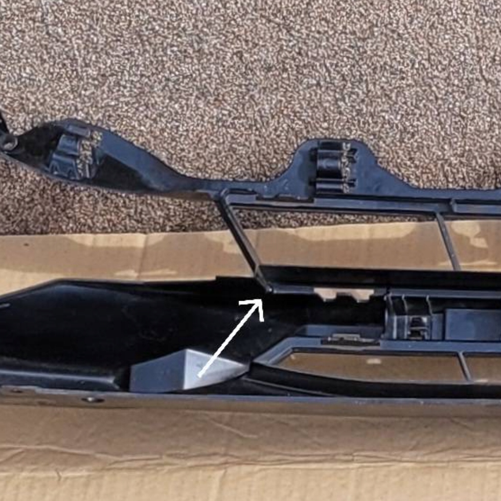 фото №9, Bmw 3 f30 sedan f31 touring вкладка впуск воздуха середина средняя 7263478