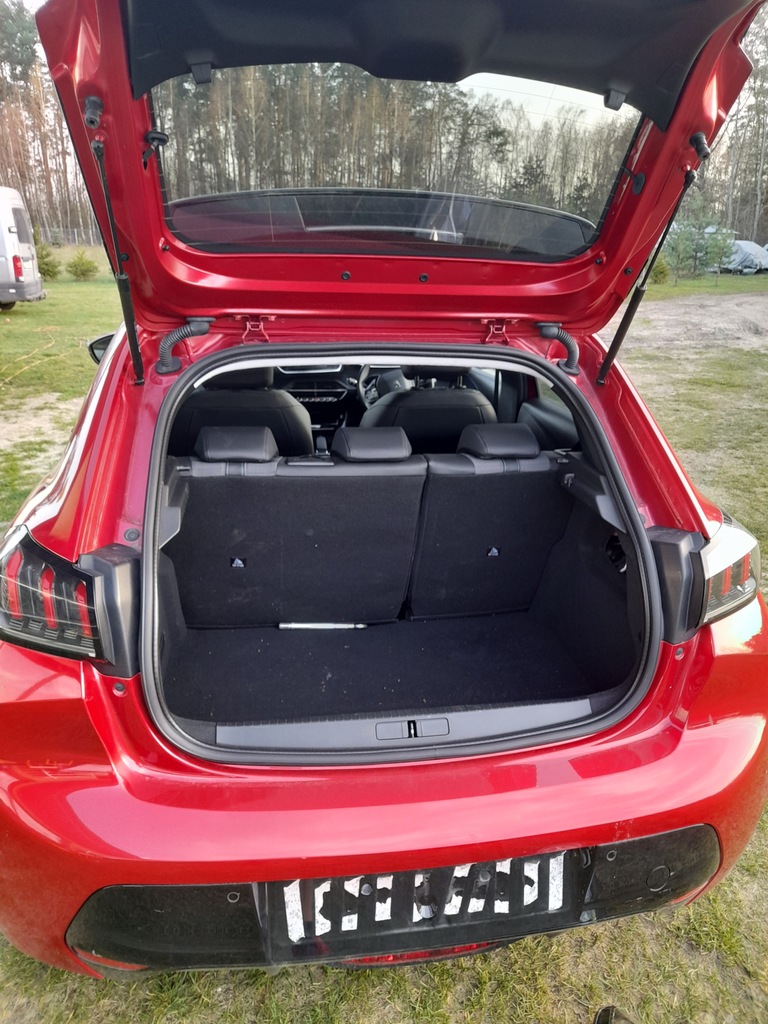 фото №6, Peugeot e-208 задня kompletny кришка багажника бампер лампи крила pas