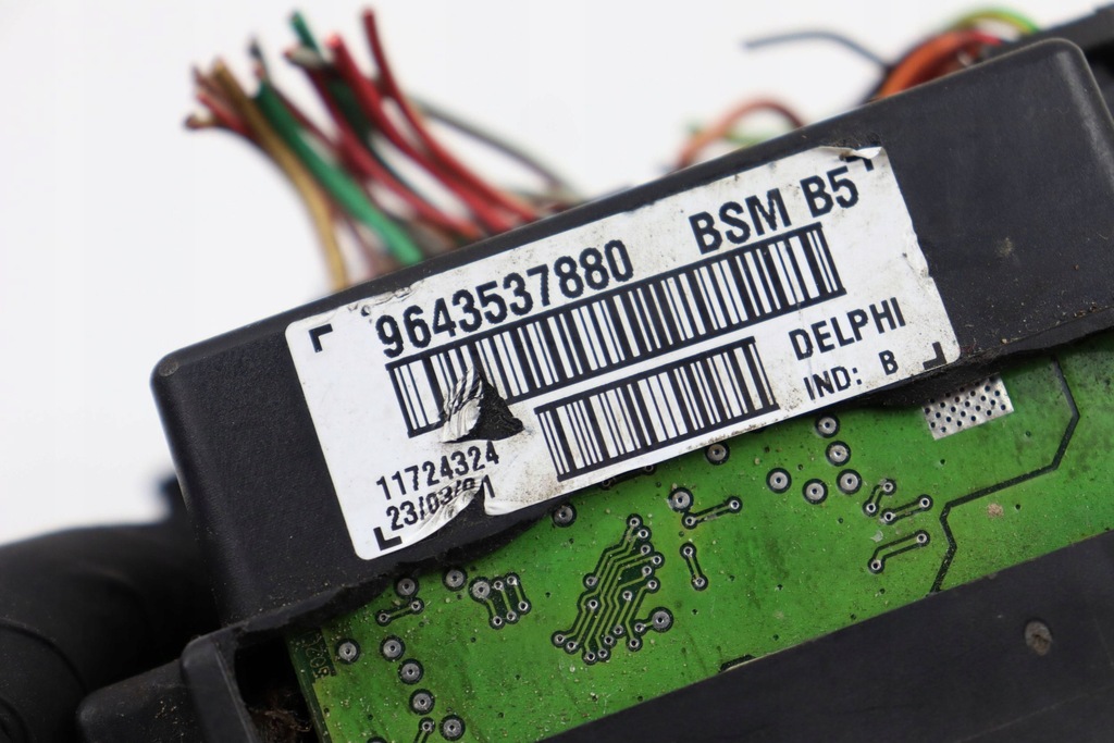 фото №6, Peugeot 307 модуль коробка bsm b5 9643537880