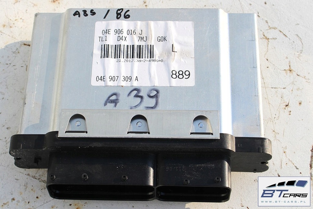 фото №6, Audi a3 набір стартовий запуск автомобіля 8v 13- 04e907309a 8v0920870a 5q