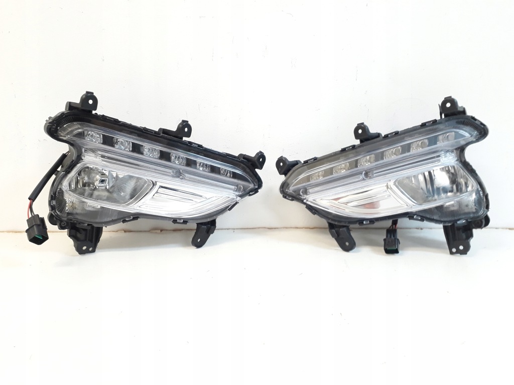 фото №4, Правый противотуманная фара led hyundai santa fe lift 2016-