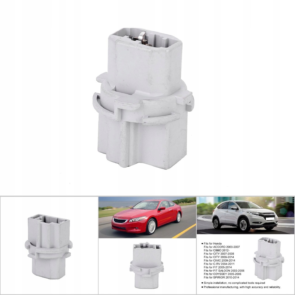 фото №9, Кронштейн роз'єм лампочка лампи задній 33514-s2r-003 pasuje do hondy