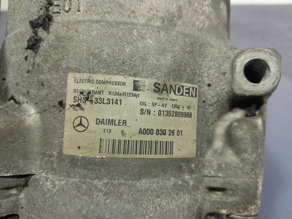 фото №5, Mercedes s w222 lift 3.0 b компресор кондиціонера a0008302601