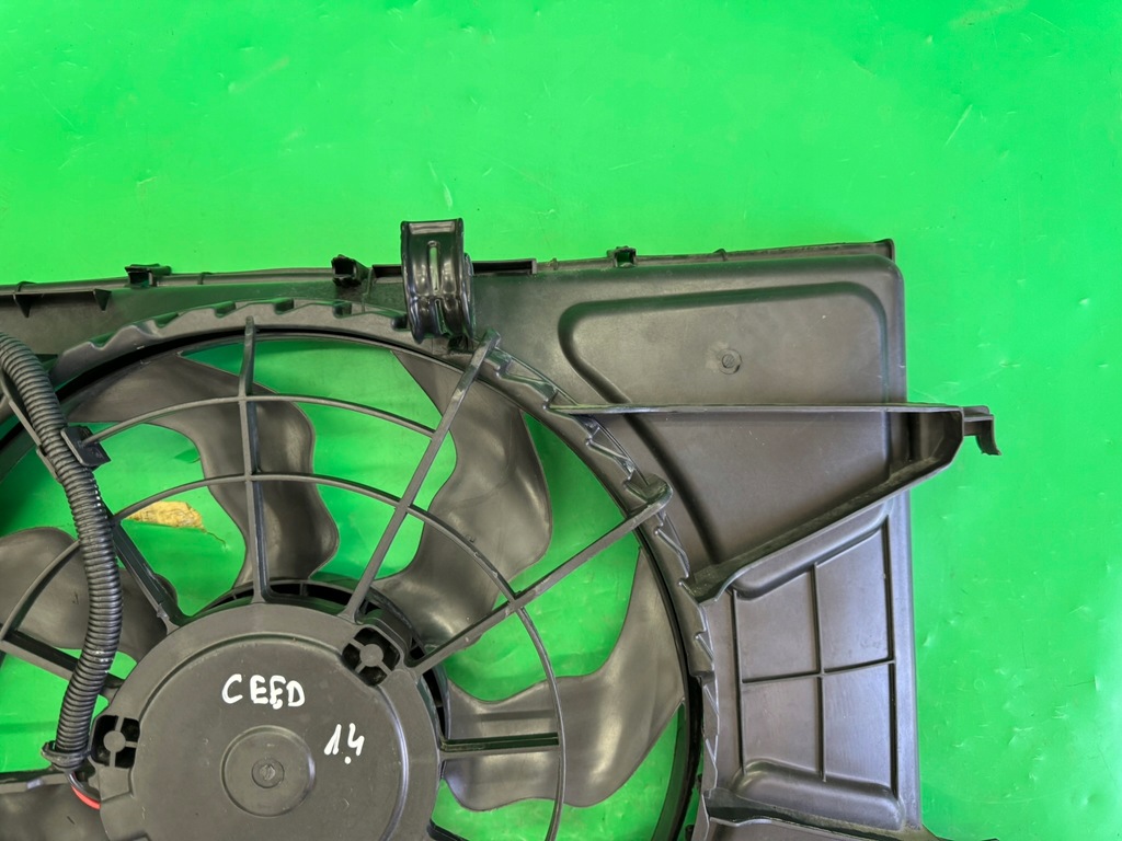 фото №9, Вентилятор радиатора wody кондиционера kia ceed i 1.4 16v 06-12 hyundai i30