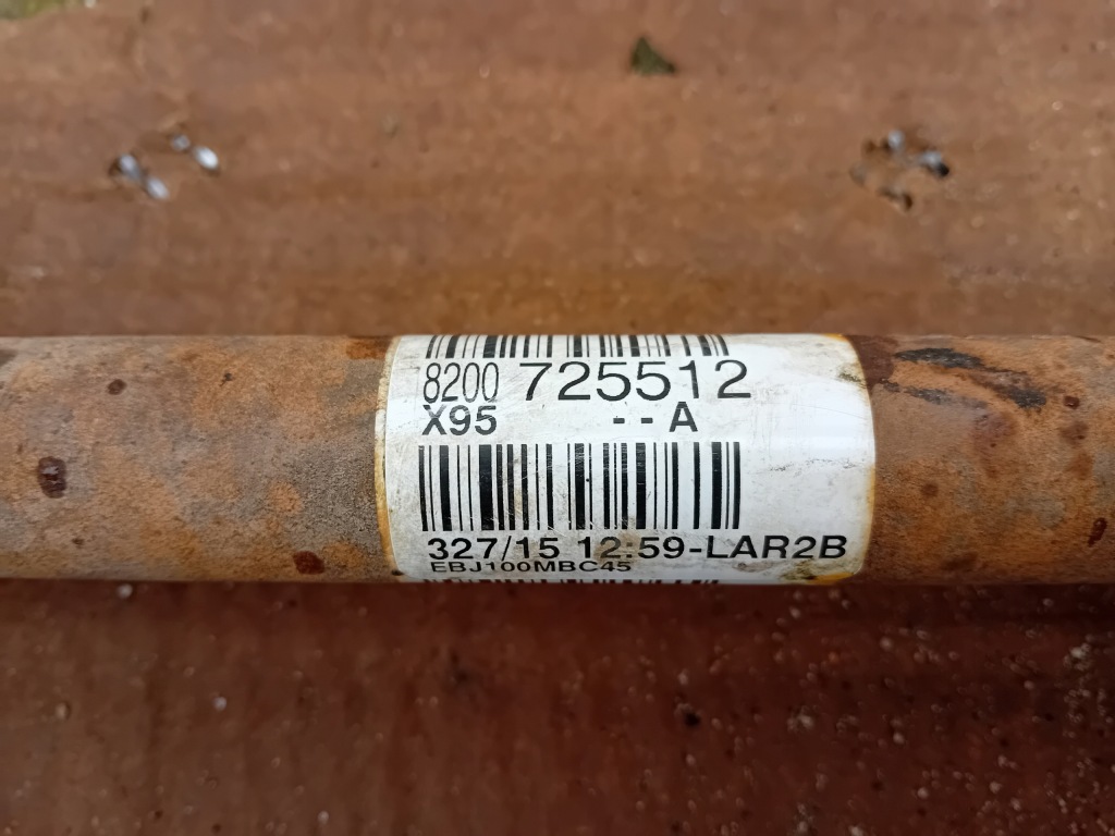 фото №4, Renault scenic iii dci привідний вал ліва 8200725512