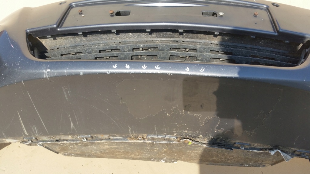 Бампер передний opel zafira b lift z177 pdc Киев