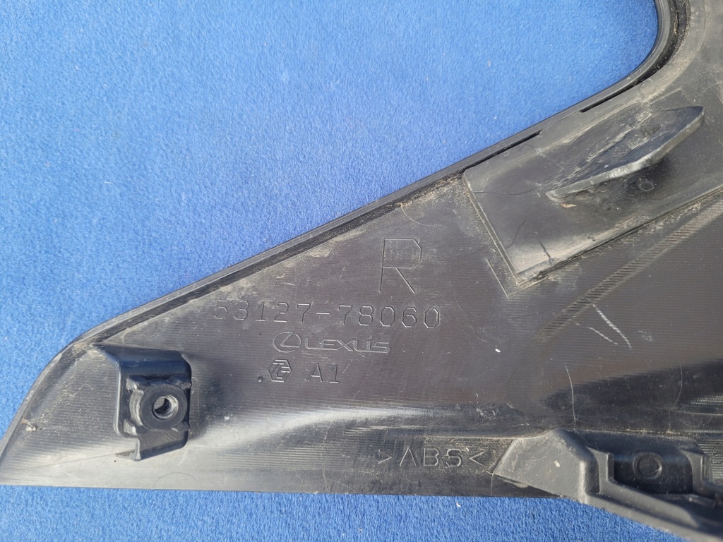 фото №12, Lexus nx nx350h nx450h+ f-sport 21- 2021- решітка права бампера перед