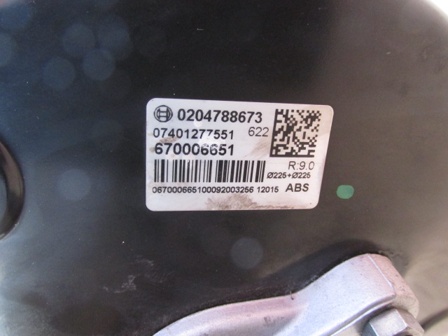 Maserati quattroporte vi 3.0 v6 підсилювач гальм гальмівні 670006651 0204788673 Недорого