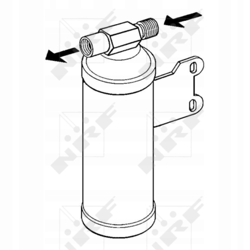 фото №2, Осушитель кондиционер renault safrane i ii 92-00