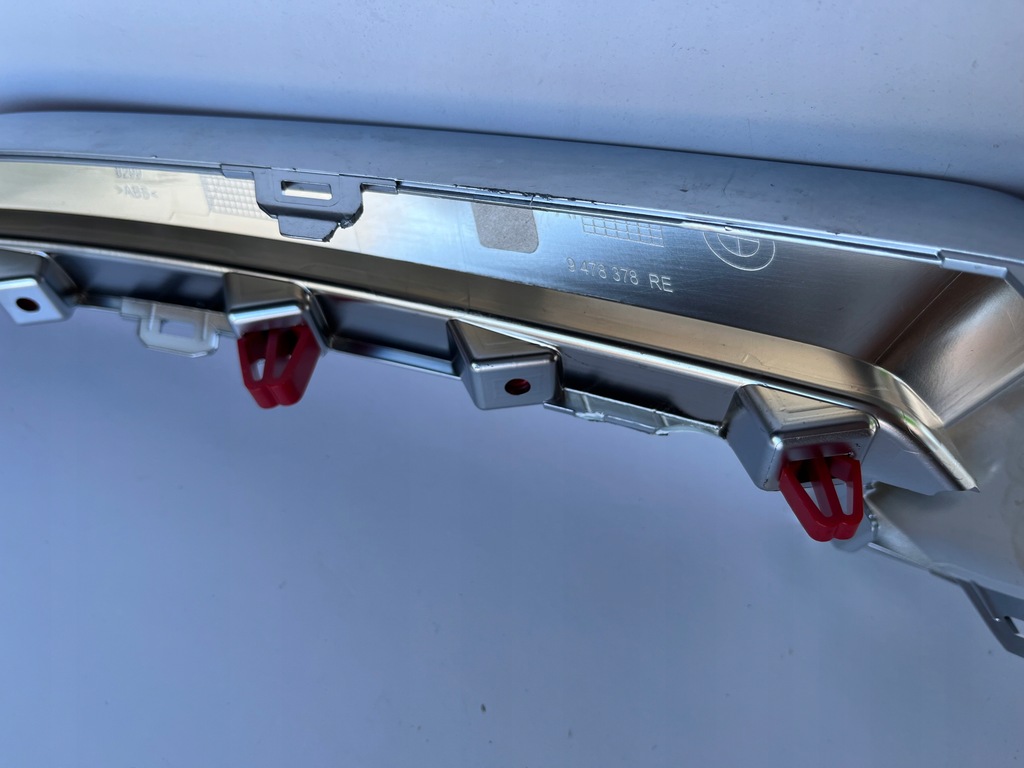 фото №12, Молдинг хром бампера правый левый задняя bmw 9478378 9478377