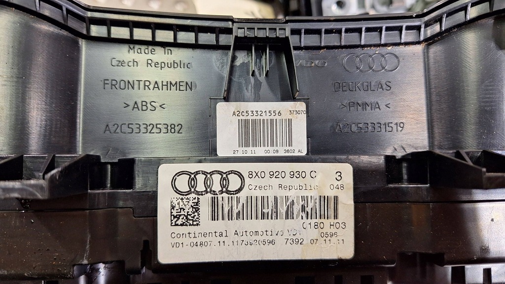 фото №10, Блок управления замок зажигания модуль комфорта счетчик kpl 8x0920930c audi a1 8x 1.2tsi