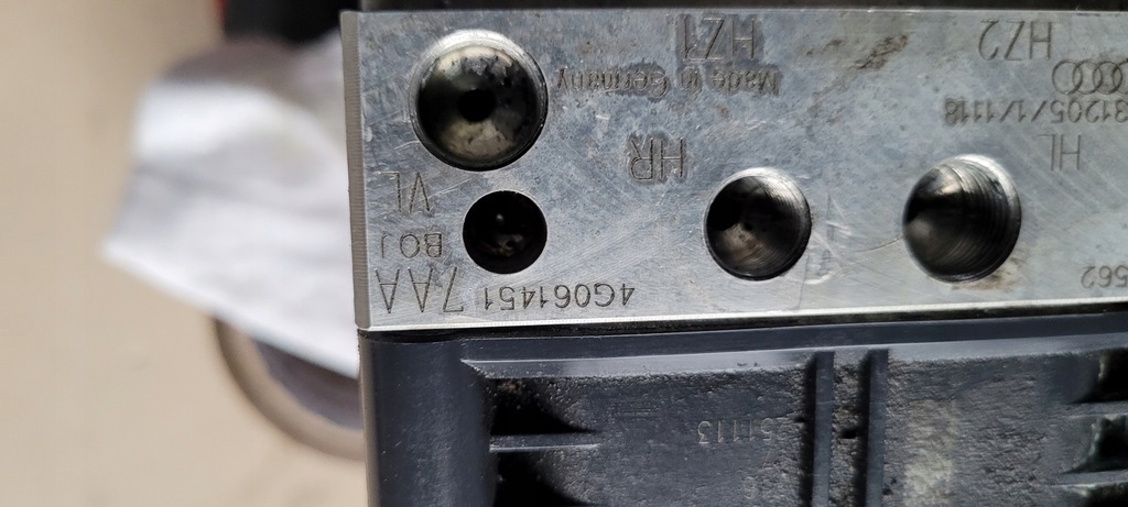 фото №6, S7 4g a7 насос тормозная abs 4g0614517aa 4g0907379l a6 c7 s6