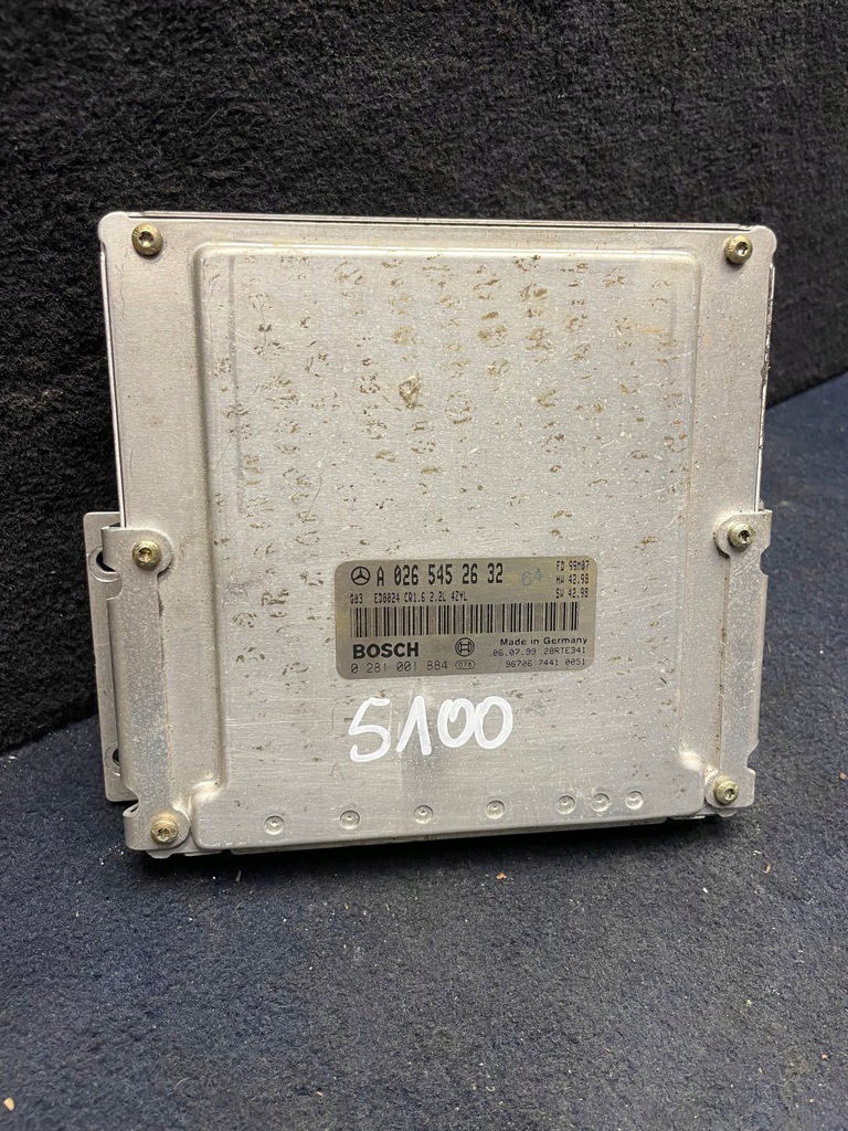 фото №1, Mercedes w210 бортовий комп'ютер ecu a0265452632