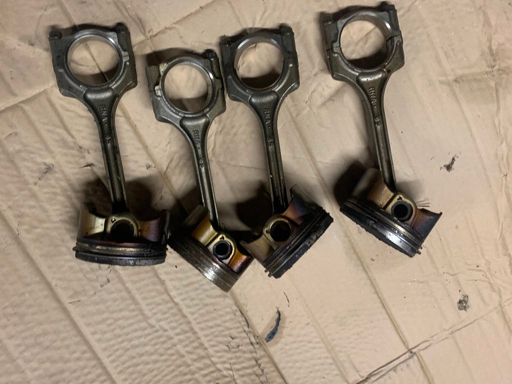 фото №2, Поршень + шатун honda frv 1.8 fr-v r18a1 r18a2