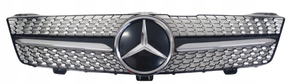 фото №1, Mercedes cls w219 c219 08- решётка радиатора решётка радиатора diamond серебристый logo
