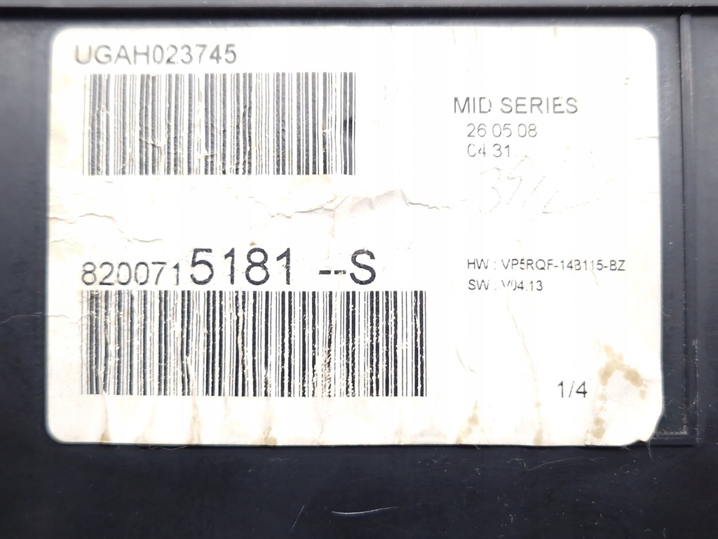 фото №7, Renault clio 3 бензин - счетчик - 8200715181 s