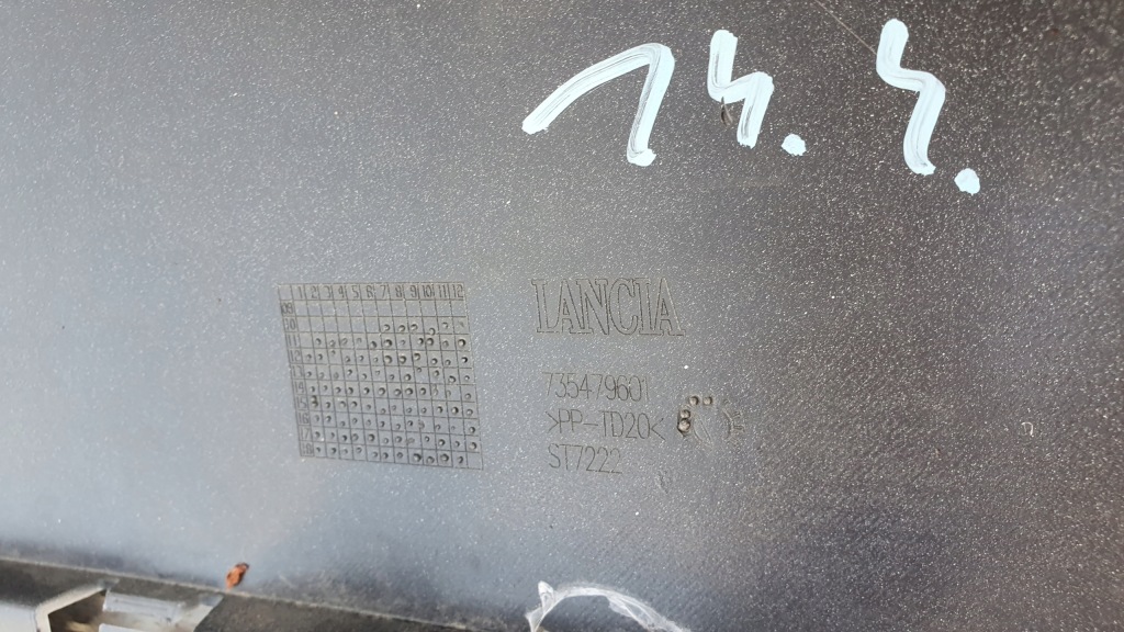 фото №13, Lancia ypsilon ii 2 бампер задня оригінал