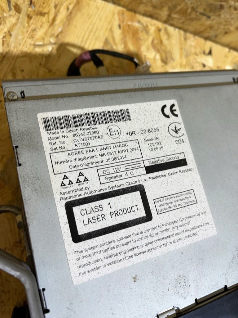 фото №7, Радио навигация gps toyota auris ii lift 15- оригинал prius iv 6434c-be2808